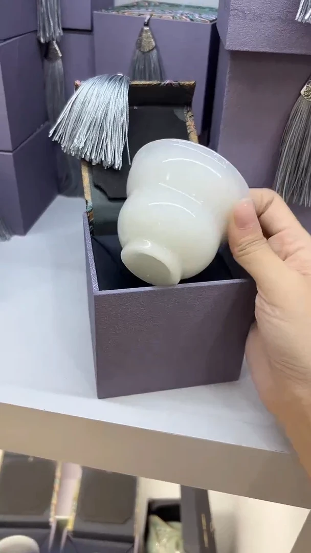 龙泉云间青瓷小米茶器