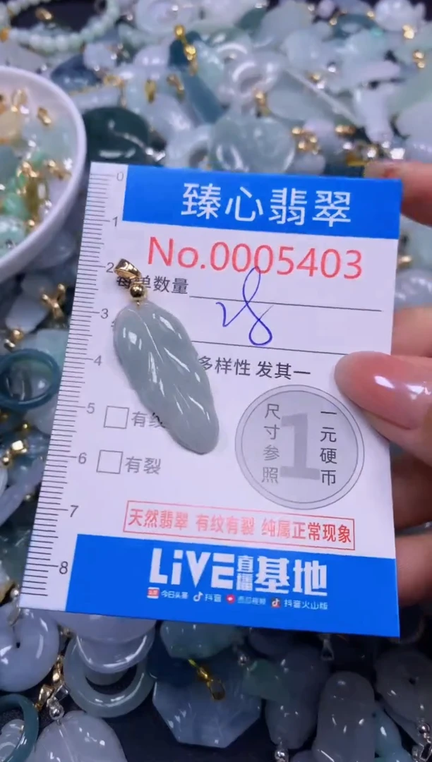 吊坠(不含链)未镶嵌翡翠5403