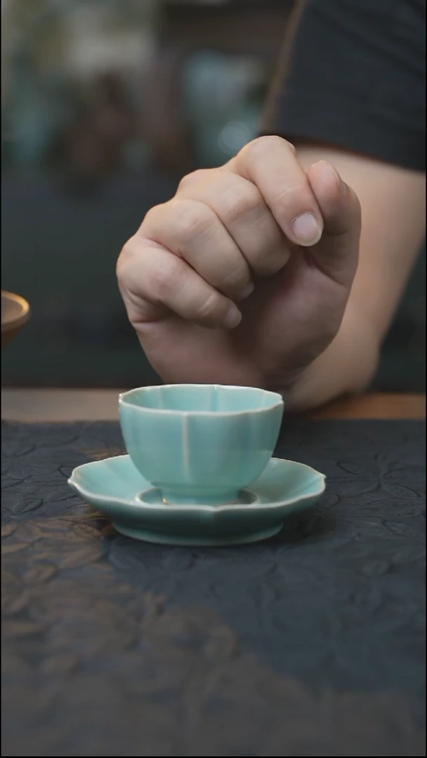 汝瓷 （拾汝）（天青）