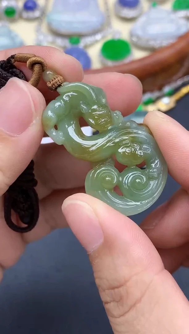 颈饰未镶嵌翡翠242-中国好珍宝