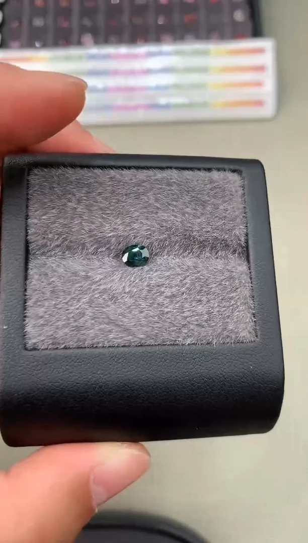 【闪购商品】定制蓝宝石裸石未镶嵌0.50ct 兰卡老烧蓝宝石