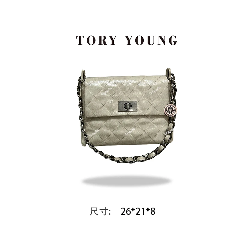 【TY】ZT-D7127-奶油白 轻奢高级韩版单肩潮流时尚简约女包