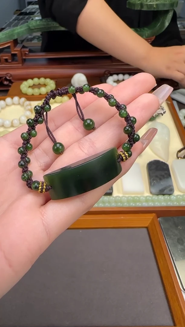 【闪购商品】和田玉手牌未镶嵌手牌