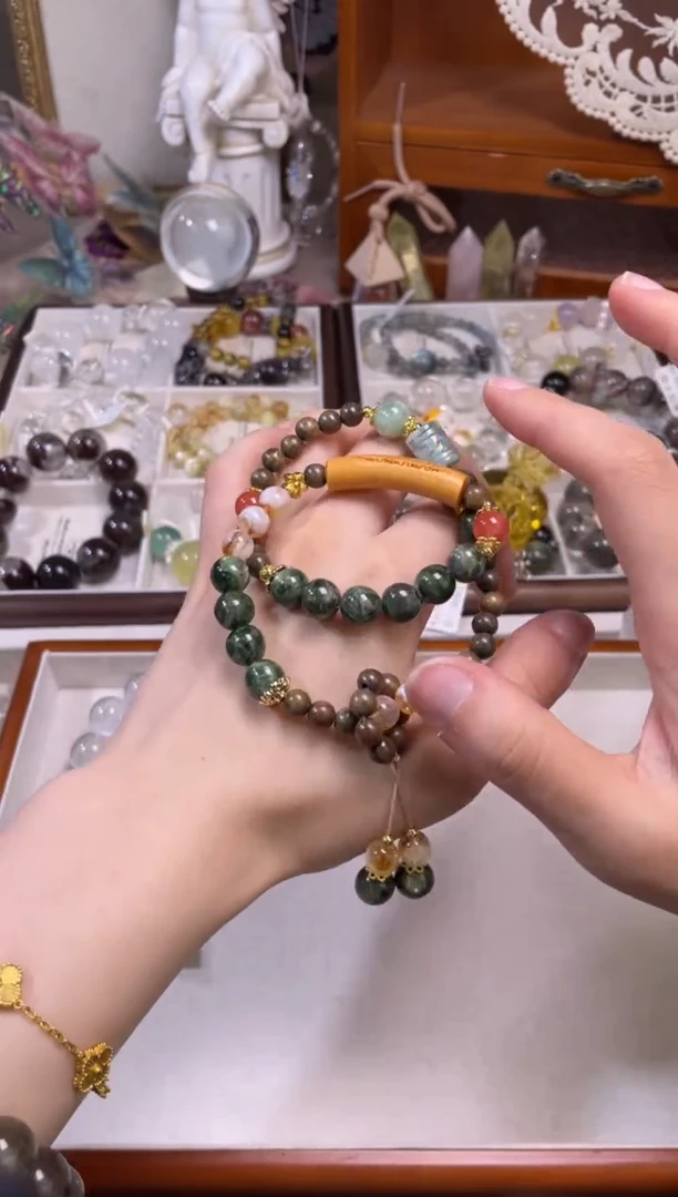 水晶手链未镶嵌823多样性发货