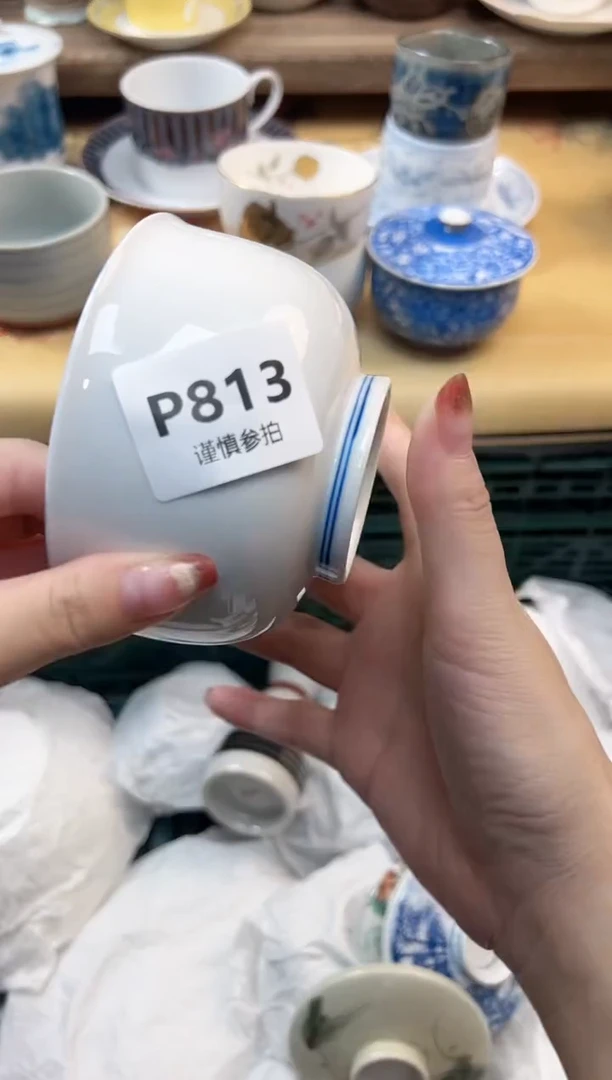 瓷片茱*叶  813