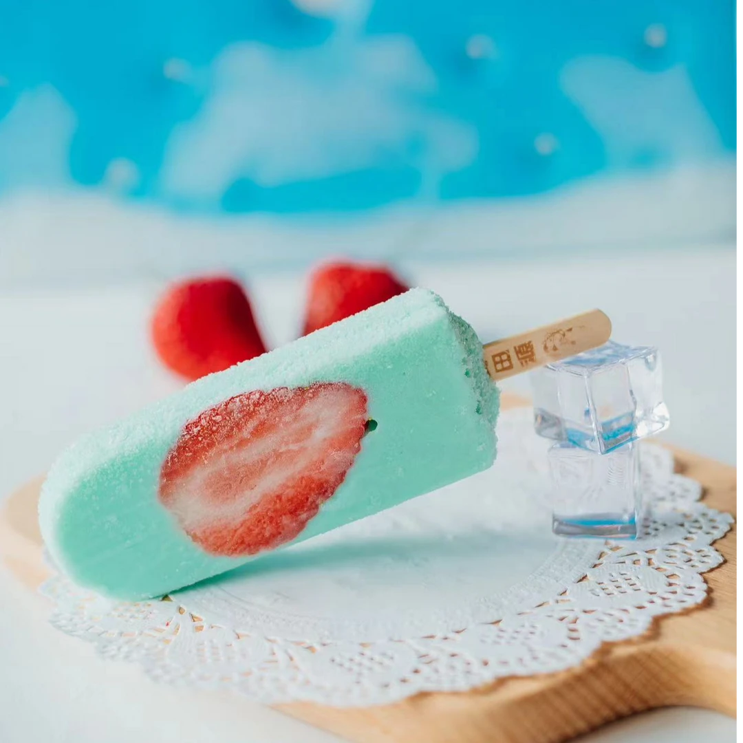 【牧野田源】手工雪糕-鲜奶鲜果-焦糖海盐