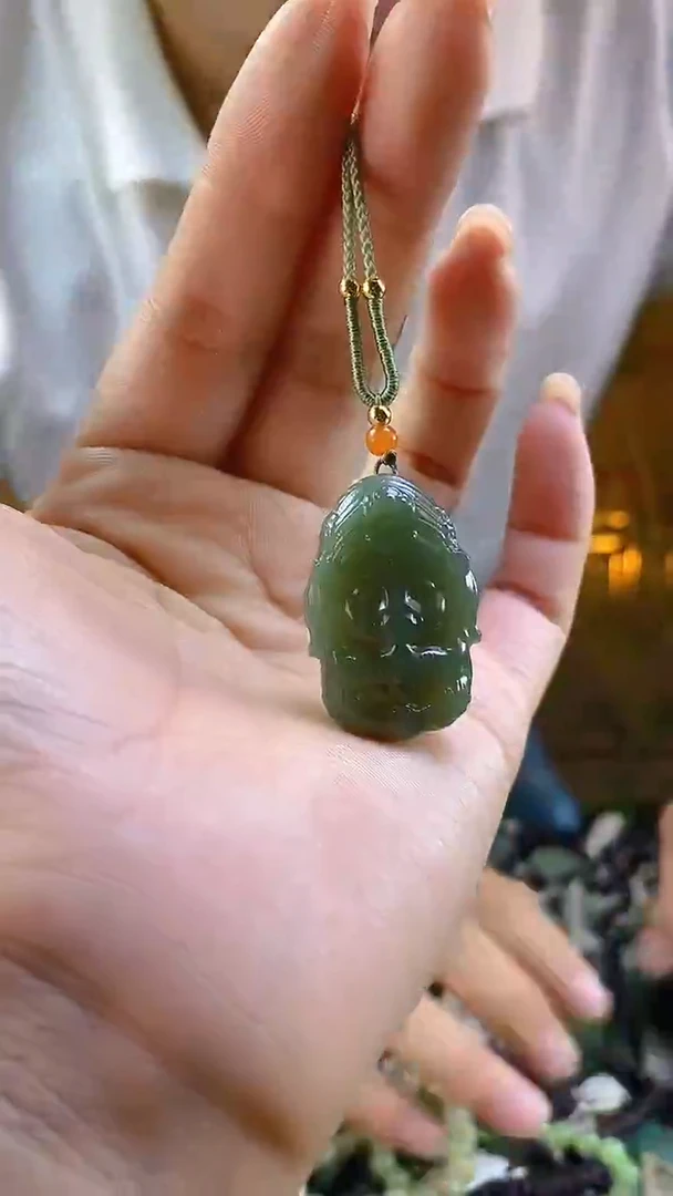 和田玉未镶嵌颈饰多样性发货，拍一发一