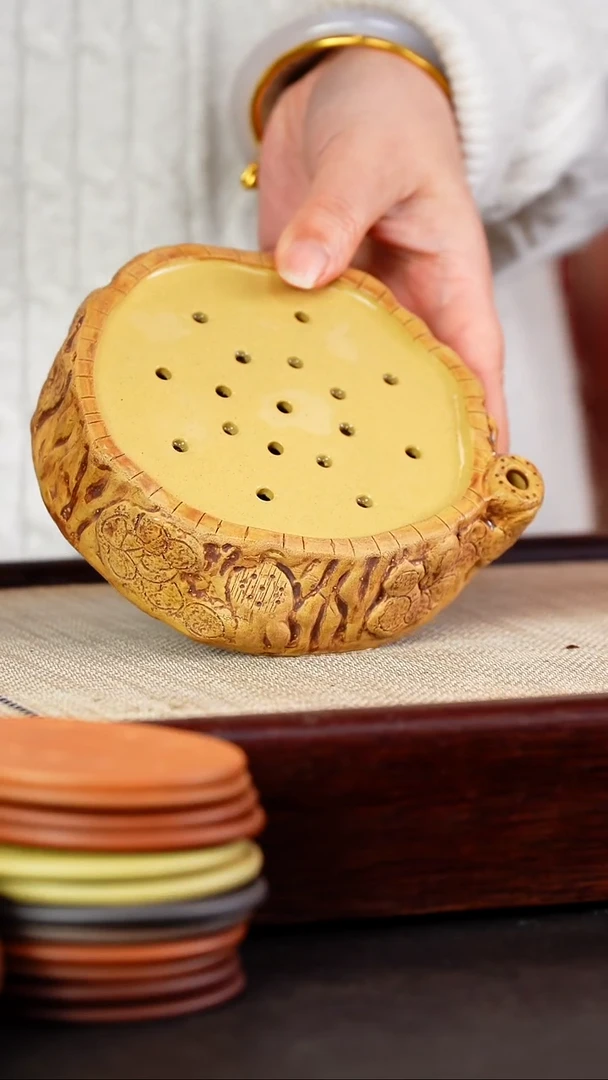 【闪购商品】紫砂茶杯紫砂壶承