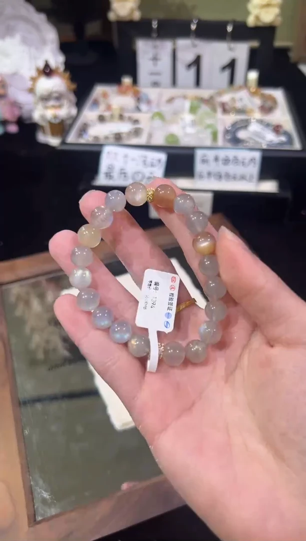 合金手链水晶 天然水晶 手围15-16cm 多样性发一      1394