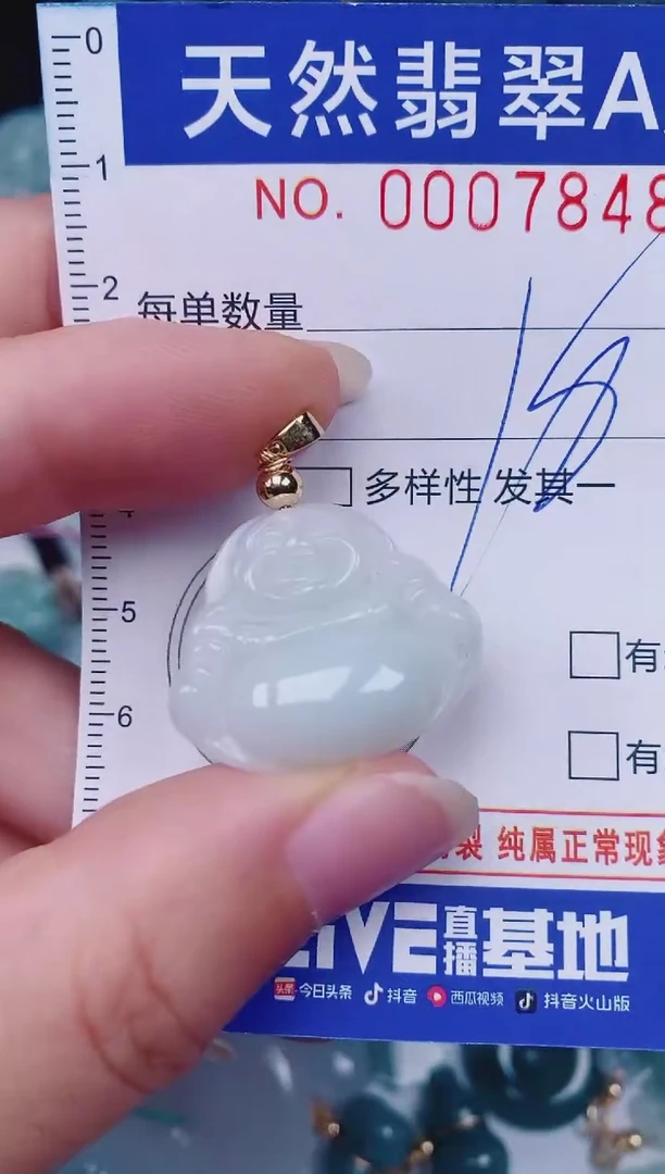 颈饰未镶嵌翡翠00007848