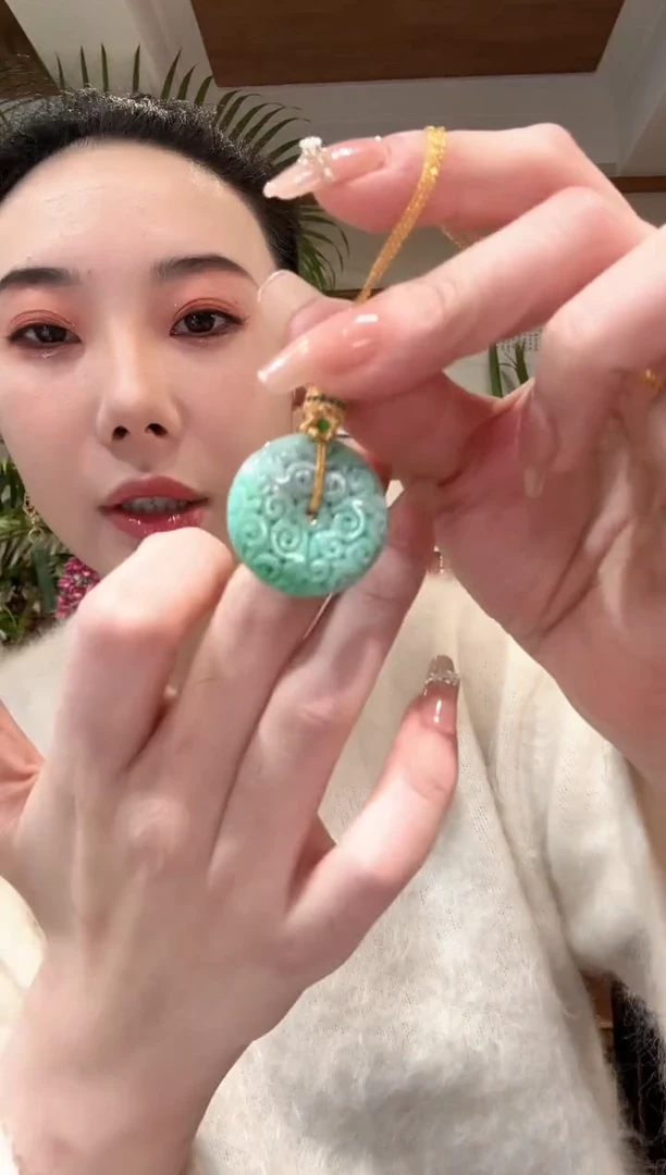 【闪购商品】翡翠颈饰未镶嵌国风