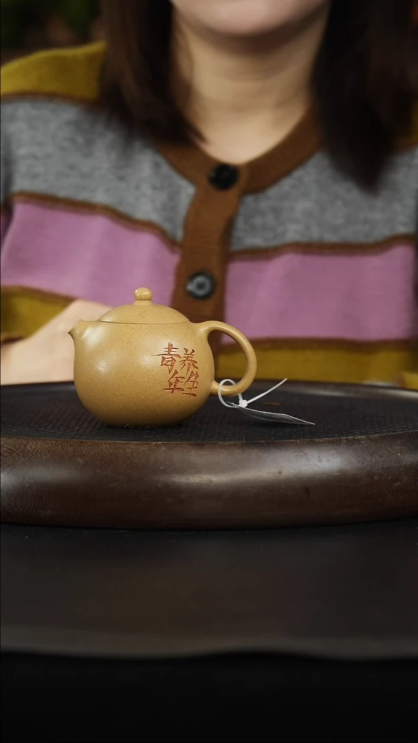 茶壶紫砂16 黄金段 西施