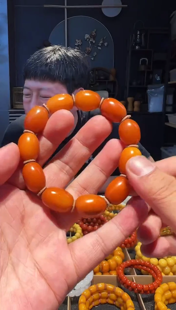 手链蜜蜡未镶嵌15左右