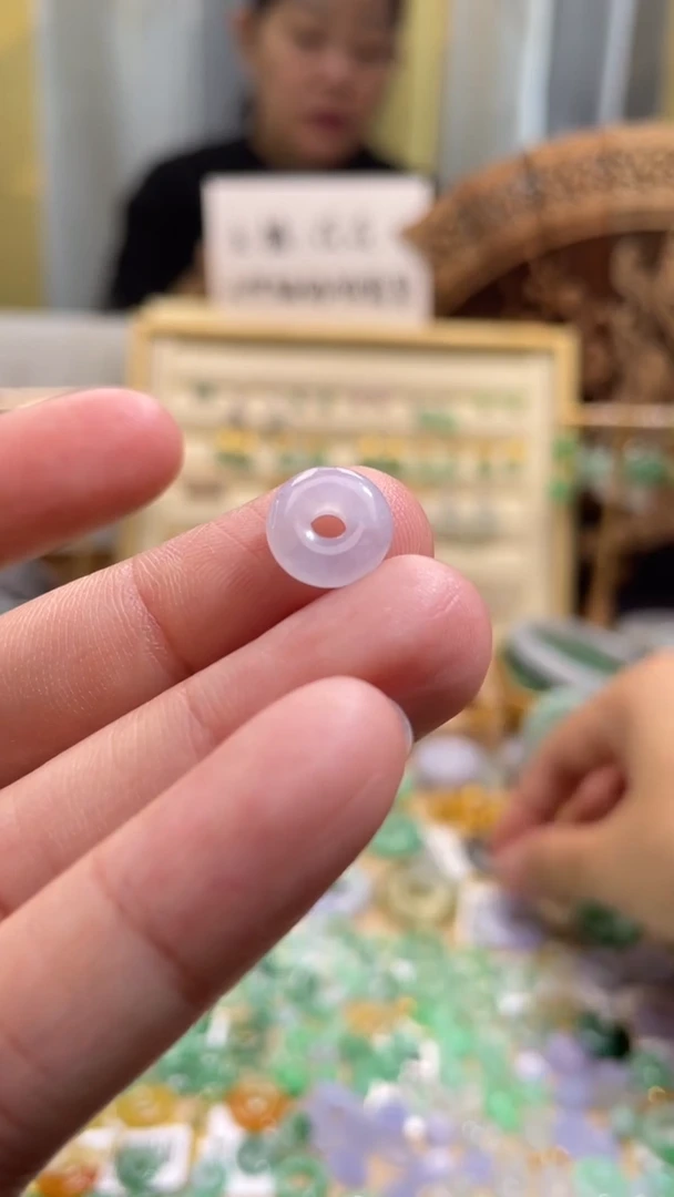 颈饰未镶嵌翡翠甜甜圈