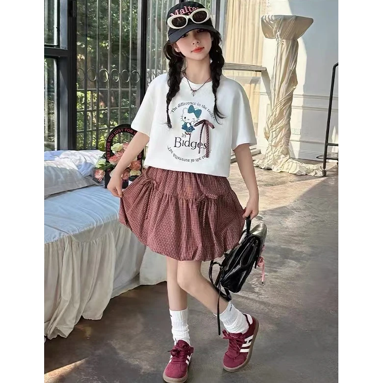 时尚款女童套装155