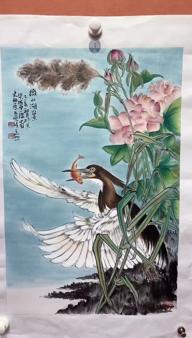 国画师立照老师国画作品