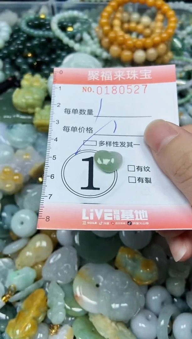 翡翠未镶嵌颈饰闪购0180527多样性发其一