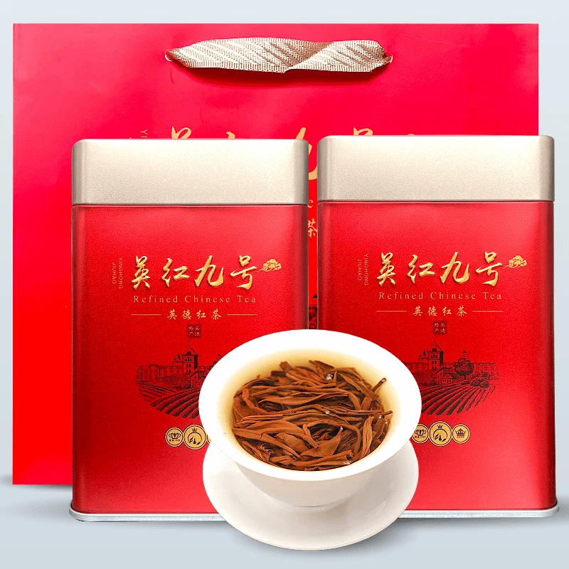 英红九号2025新茶英德红茶广东特级金毛毫古树浓香花果密香茶罐装