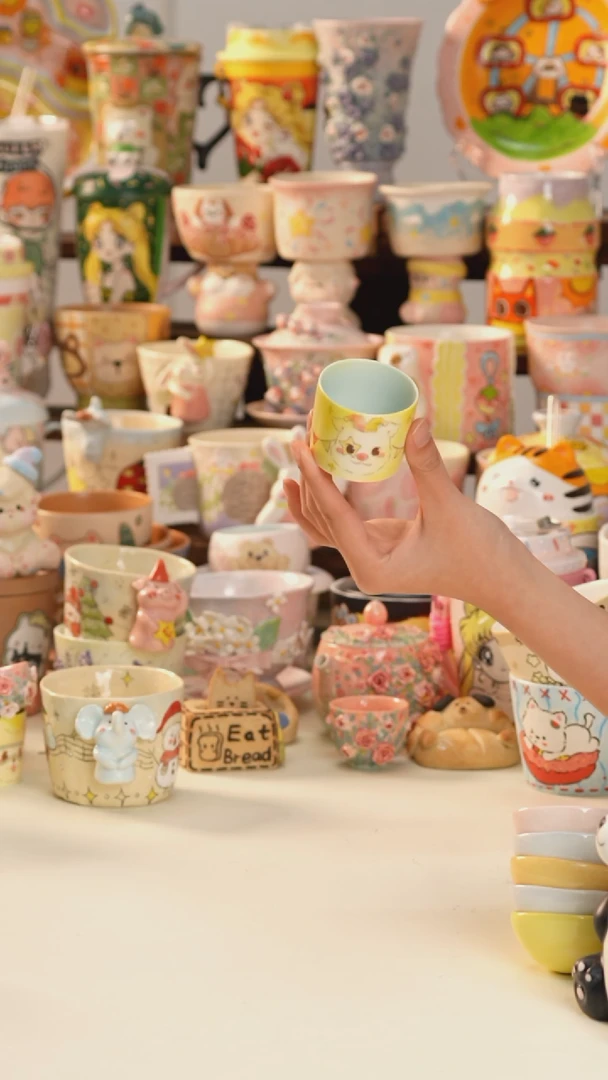 其他景德镇釉下彩手绘设计师款陶瓷