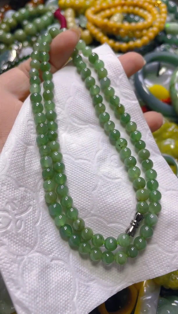 颈饰未镶嵌翡翠5MM