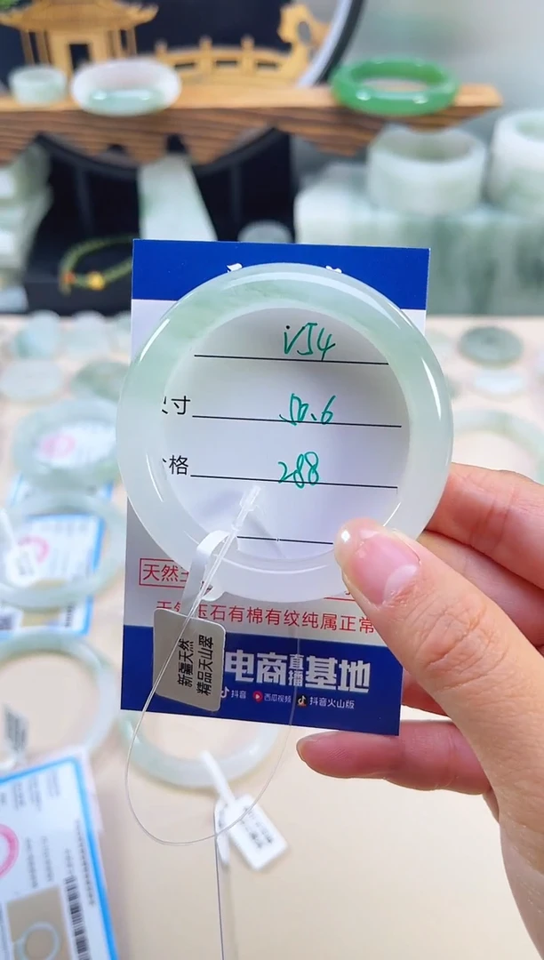 未镶嵌首饰石英质玉（天山翠）54