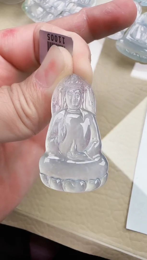 颈饰未镶嵌翡翠缅甸翡翠a货