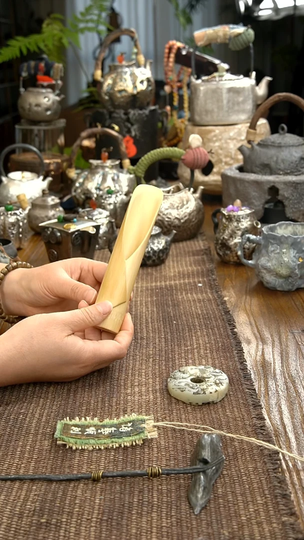 福利不退换竹制茶铲