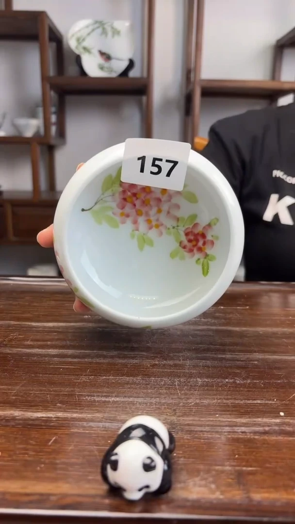 瓷片国韵瓷坊-手绘窝窝碗157
