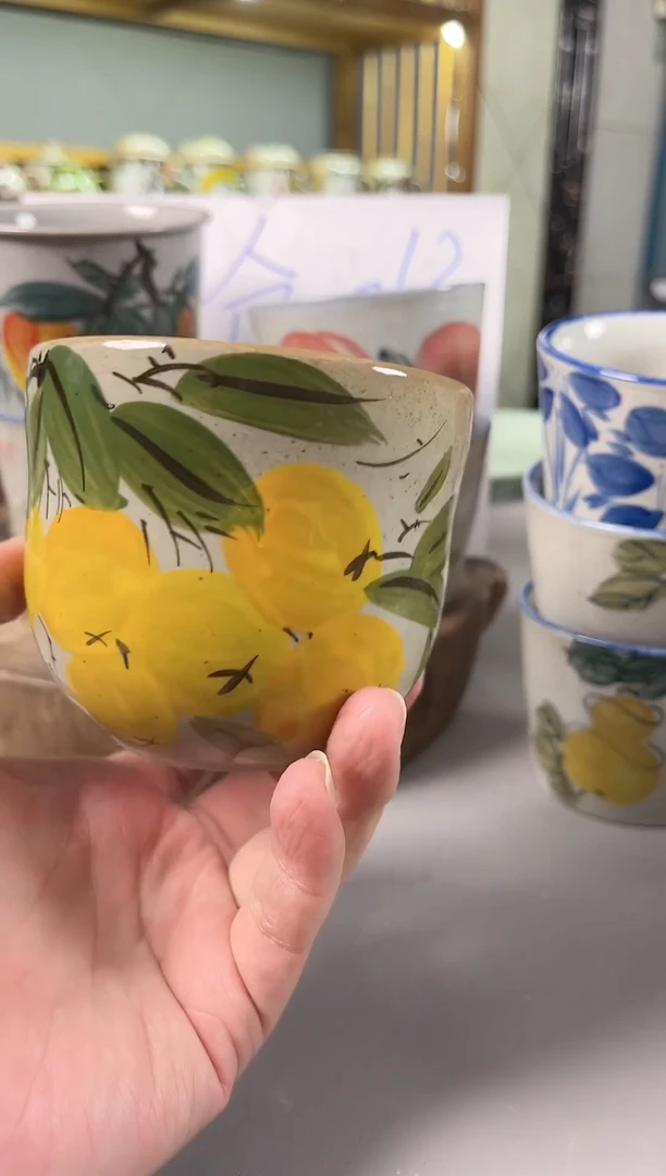 【闪购商品】瓷片景德镇手绘高温釉下彩