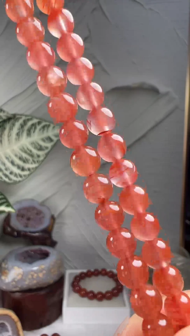 手串未镶嵌南红玛瑙南红玛瑙(默认微瑕)