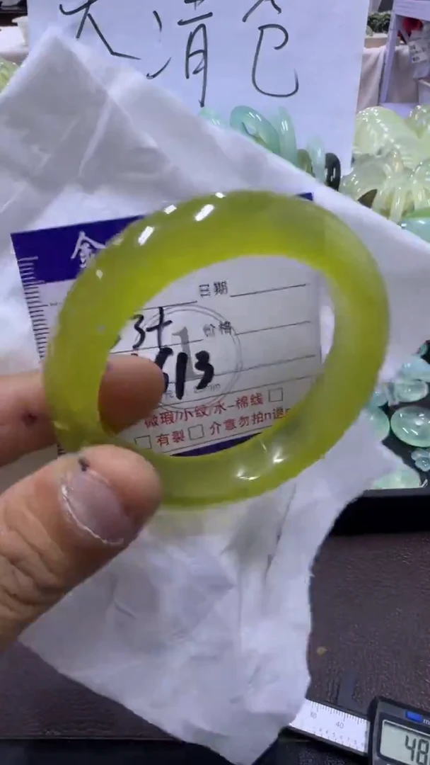 未镶嵌蛇纹石玉手镯11