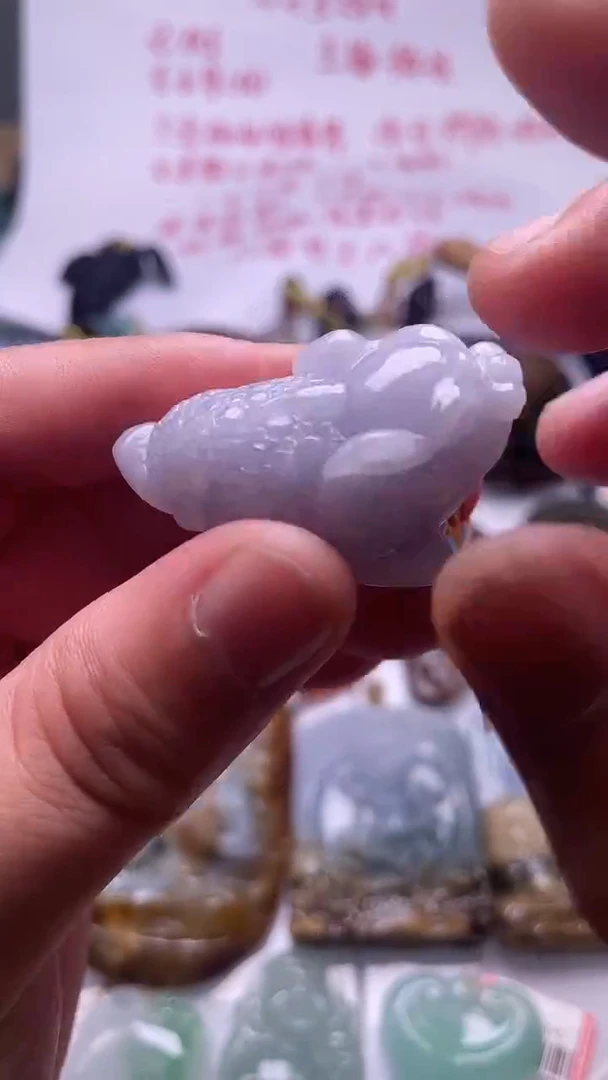 颈饰未镶嵌翡翠金蟾