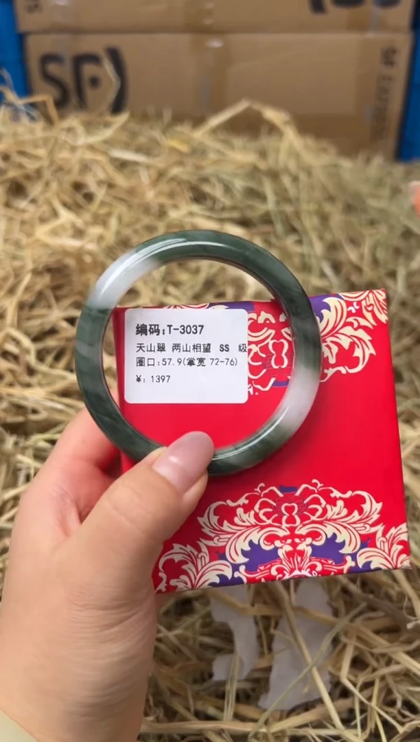 未镶嵌手镯石英质玉T-3037