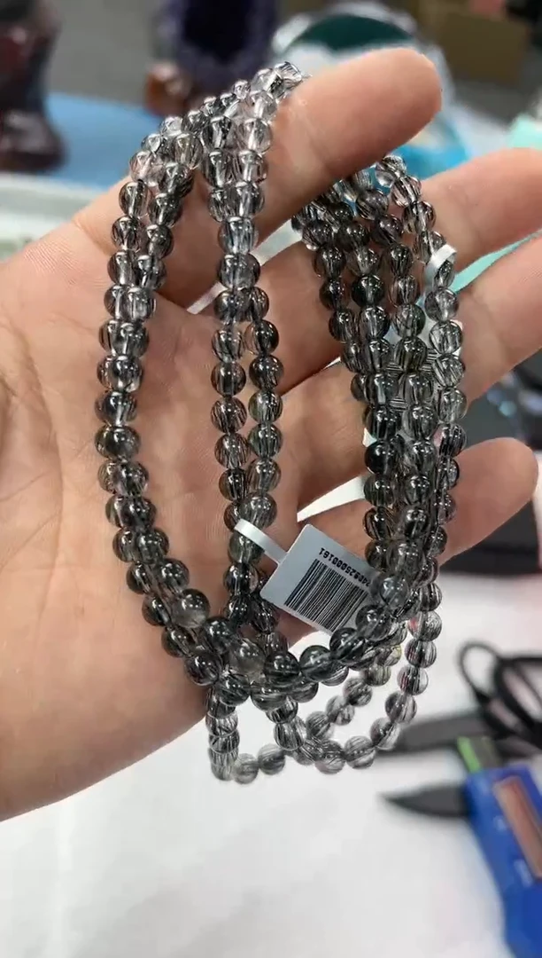 【闪购商品】水晶手链未镶嵌GXL062约6mm多样性发一件
