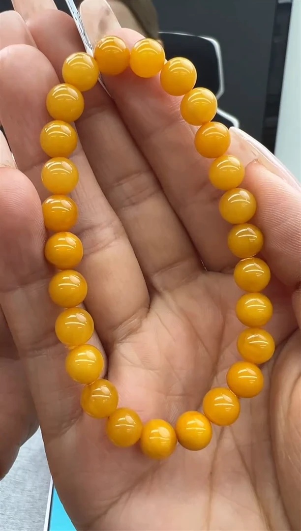 【闪购商品】琥珀手链未镶嵌627秒拍号