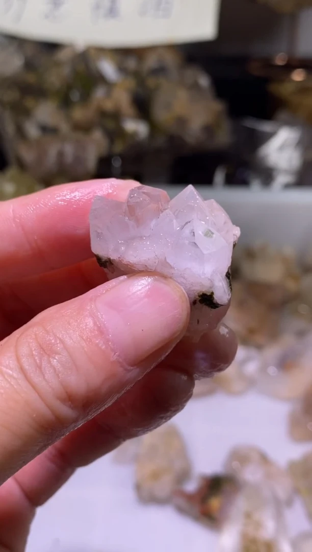 未镶嵌珠宝半成品水晶41号四川美姑超七花园水晶