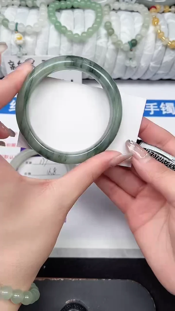 未镶嵌手镯石英质玉178-58/59