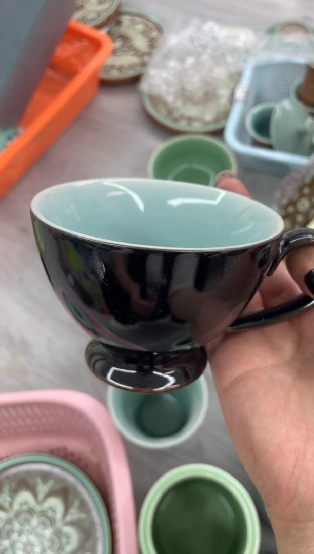 特价福利 微瑕 慧仙青瓷