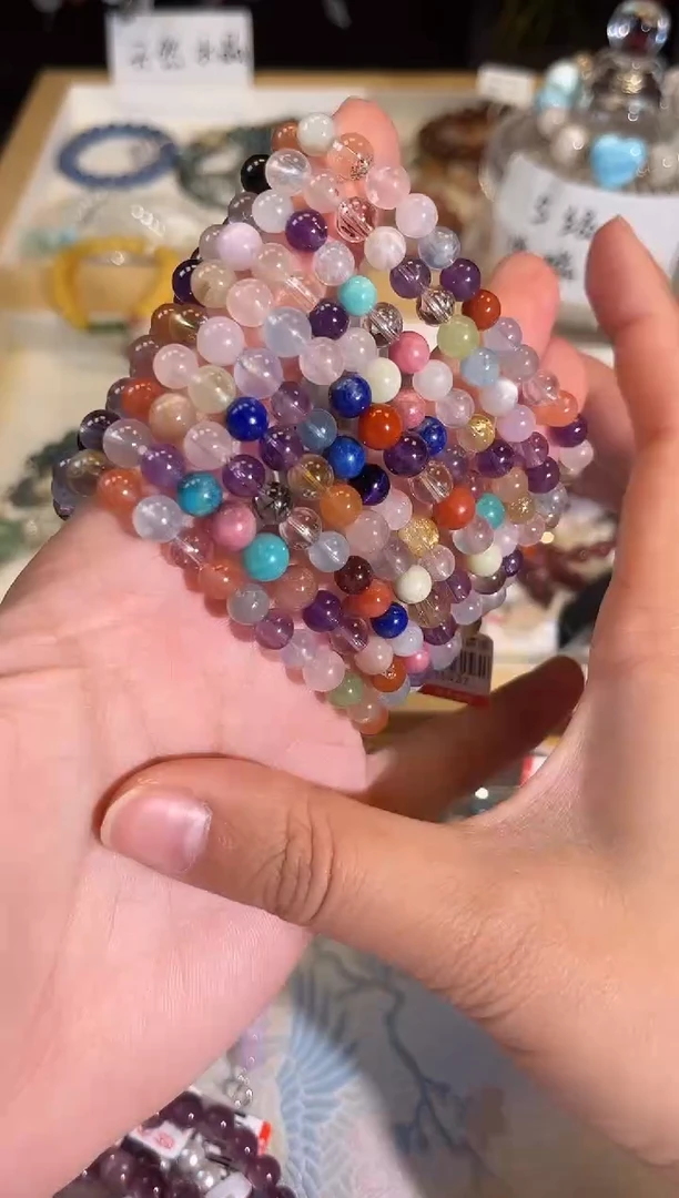 【闪购商品】水晶手链未镶嵌Q003多样性发货一件