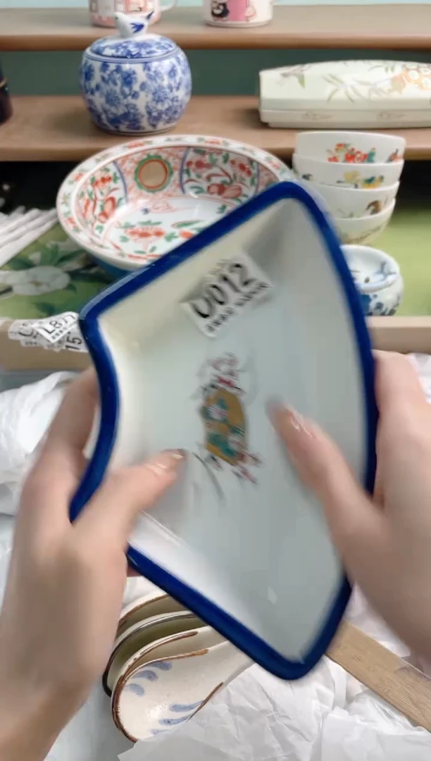 陶瓷睛*蓝O012*********