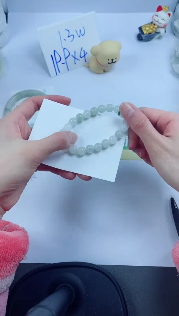 【闪购商品】石英质玉手镯未镶嵌999手串