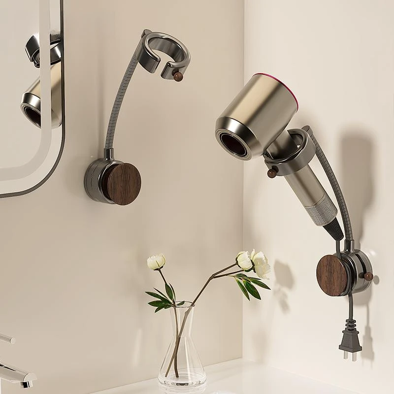 吸盘吹风机支架可旋转懒人吹风筒挂架浴室免打孔电吹风收纳置物架