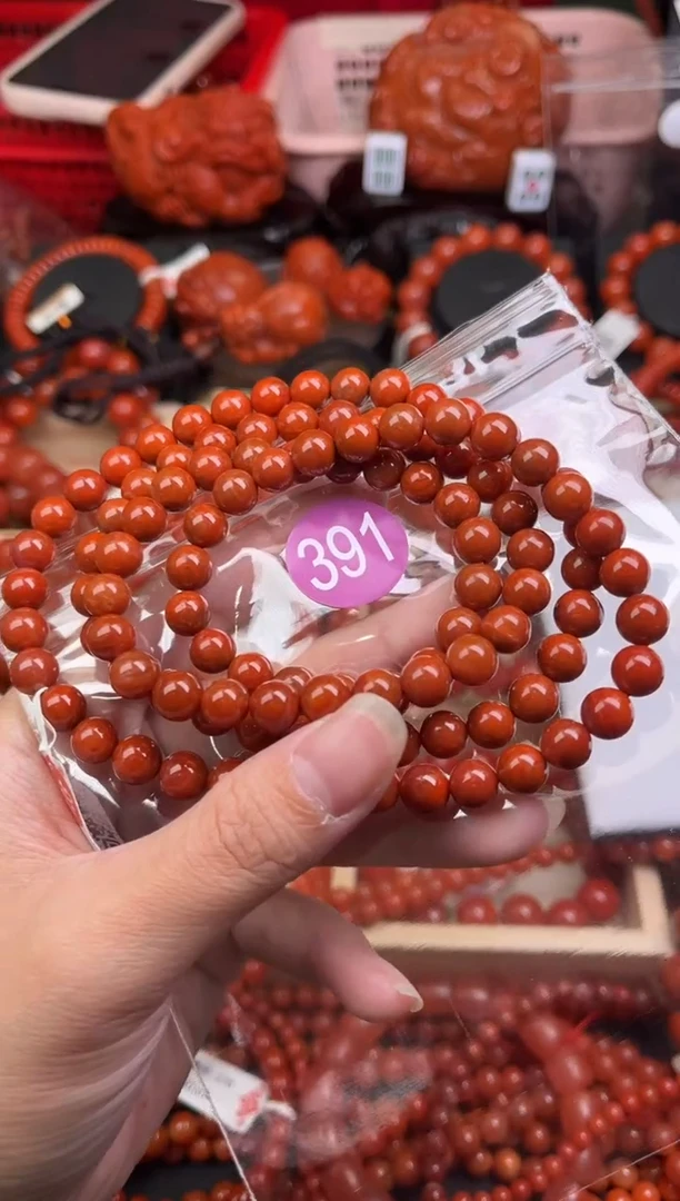 【闪购商品】南红玛瑙珠宝奇石未镶嵌391-7