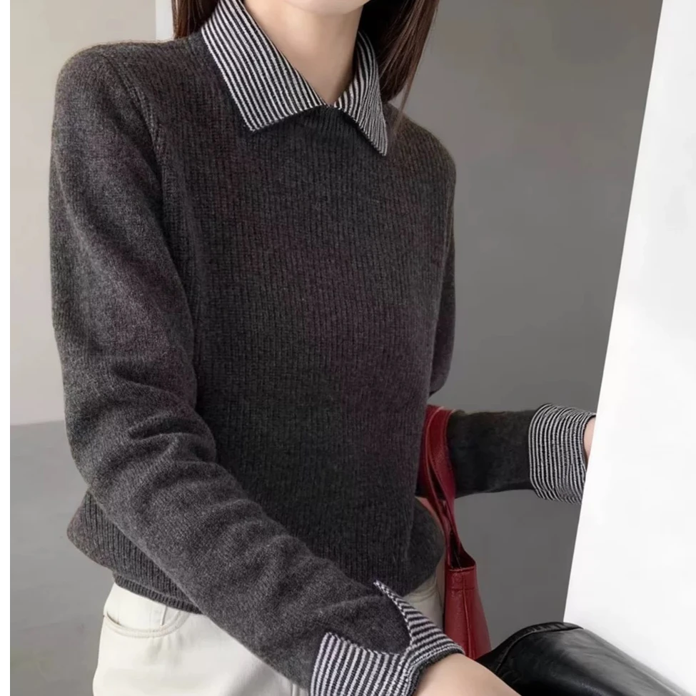 【YUNONG】精致女人 羊毛/羊绒针织高货冬季毛衣显瘦百搭宽松