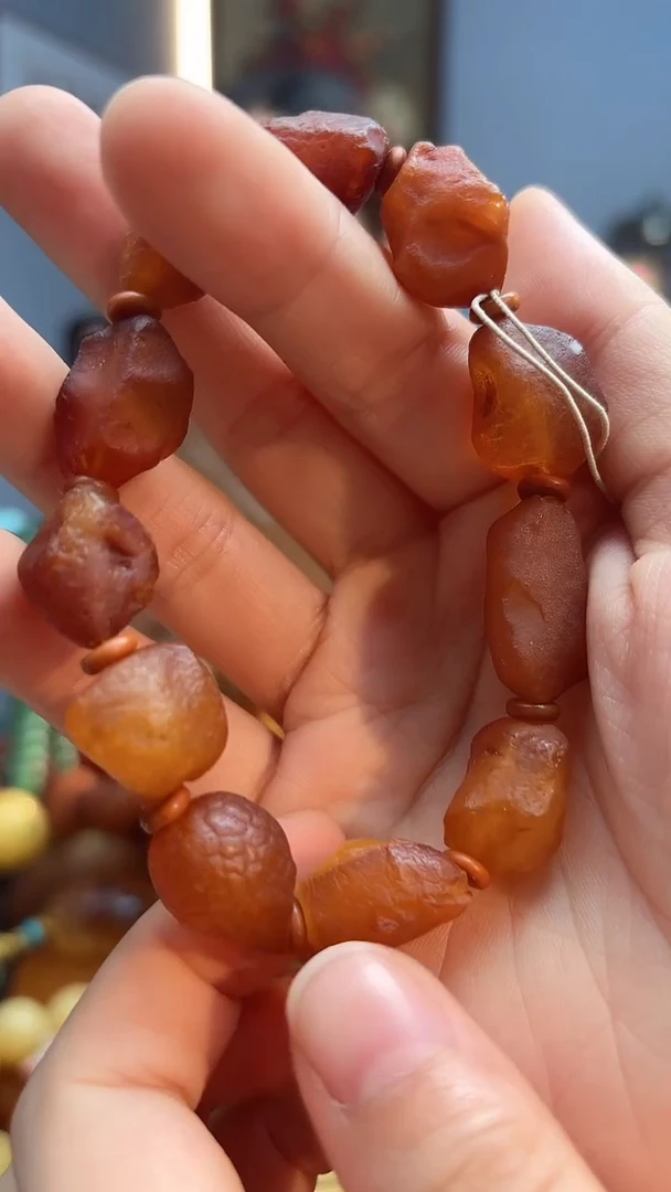 手链琥珀未镶嵌手串