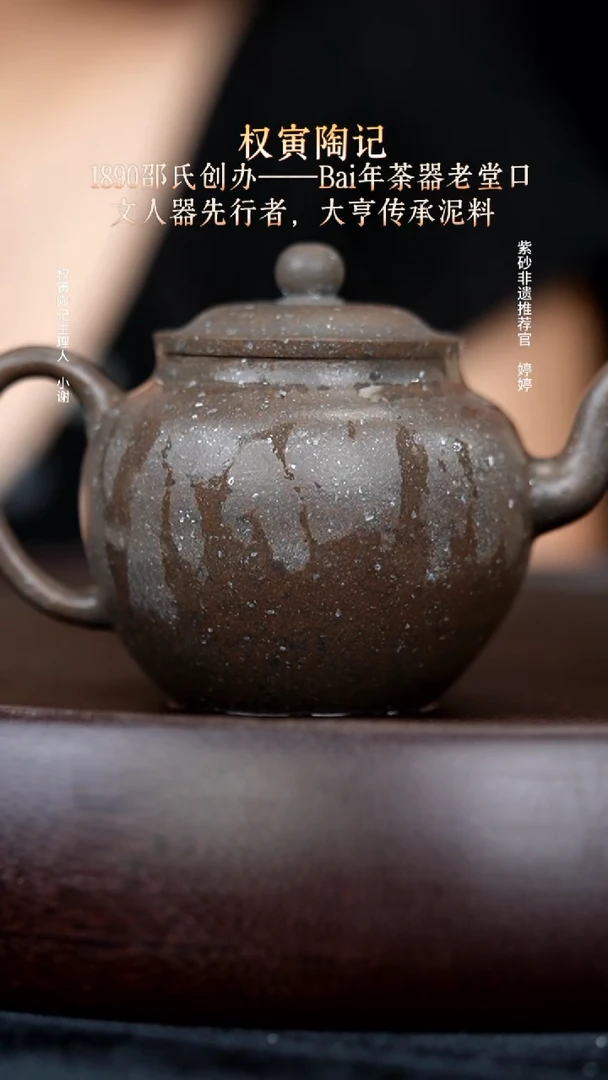 茶壶紫砂89乌金砂宫灯180cc
