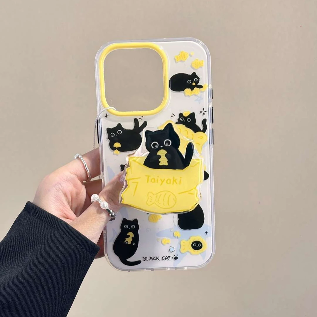 适用苹果15手机壳12/13/14ProMax卡通iPhone16/INS风15Plus网红xr