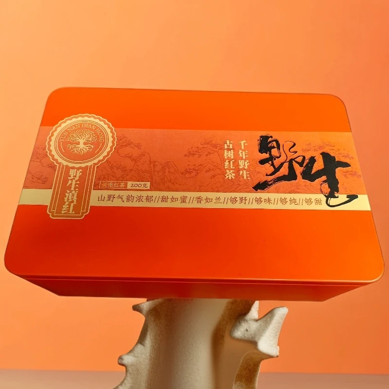 【拍一发二】云南凤庆红茶野生古树滇红200克/盒