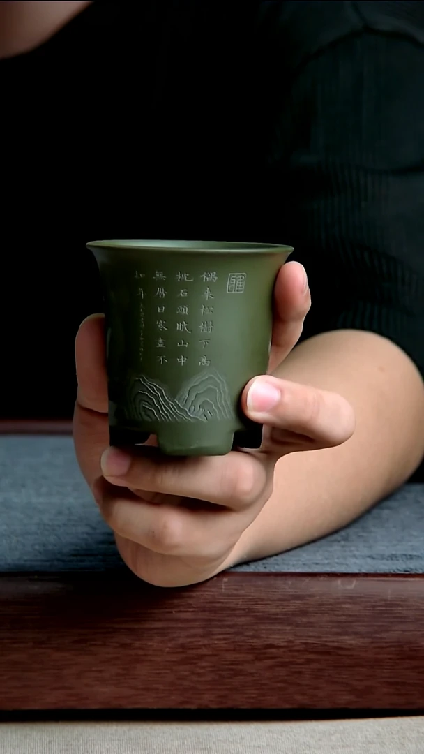 紫砂花盆6*6.5内径紫砂花盆