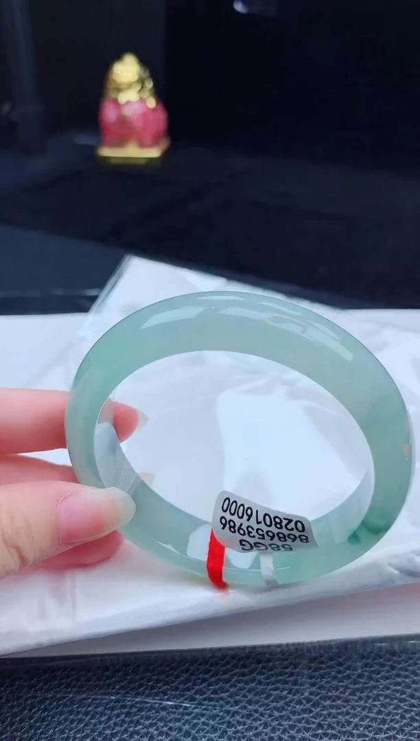 翡翠手镯未镶嵌缅甸天然翡翠A货手镯